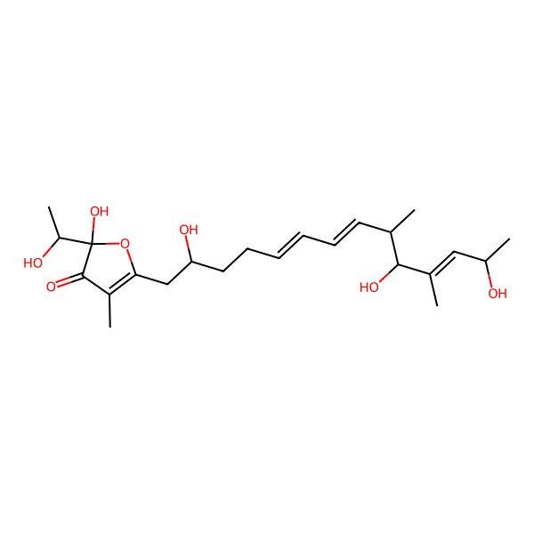 2D Structure of Actinofuranone G