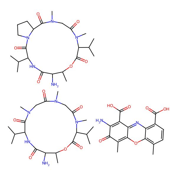 2D Structure of Actinomycin X0