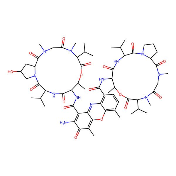 2D Structure of Actinomycin xoa