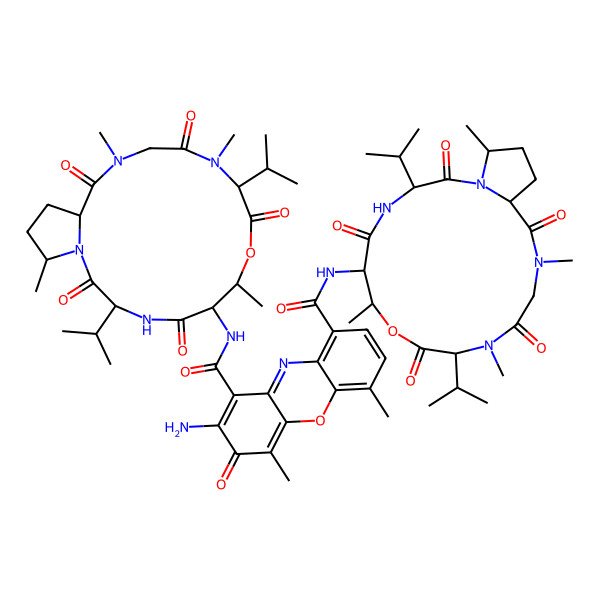 2D Structure of Actinomycin Zp