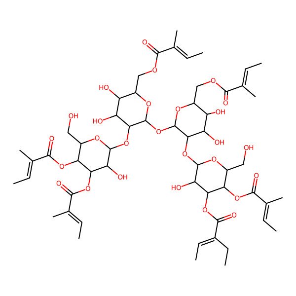 2D Structure of Actinotetraose J