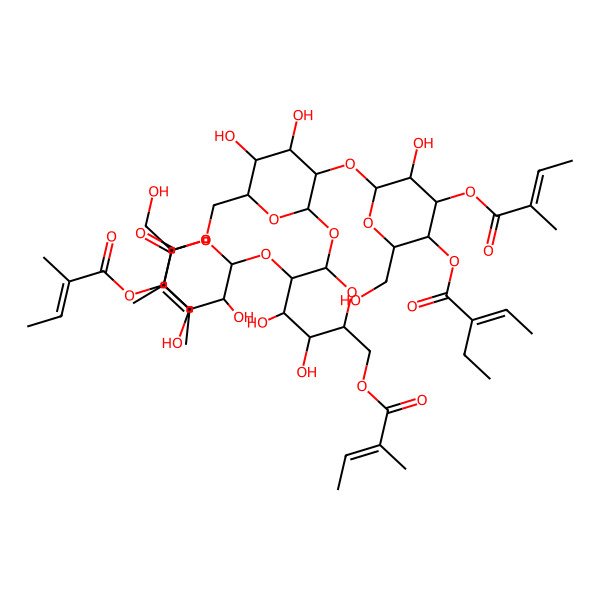2D Structure of Actinotetraose K