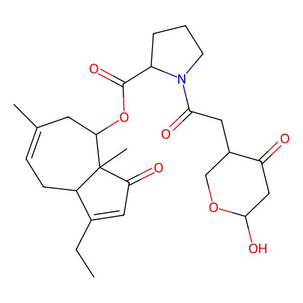 2D Structure of Aculin B