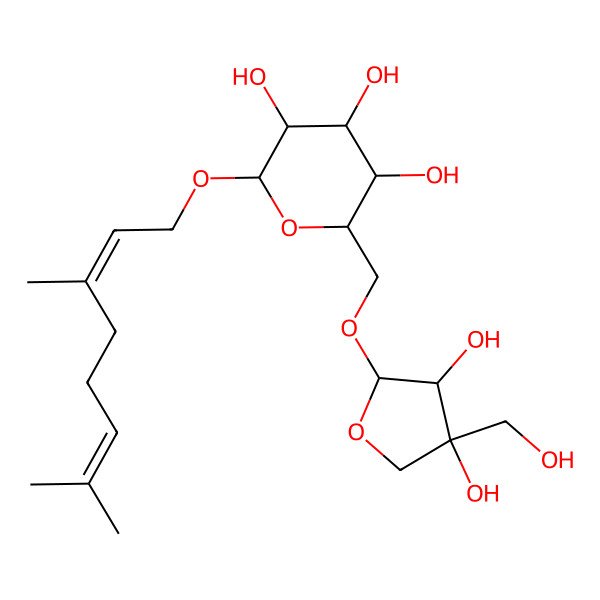 2D Structure of Acuminoside