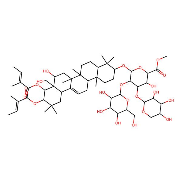 2D Structure of Acutanguloside F methyl ester