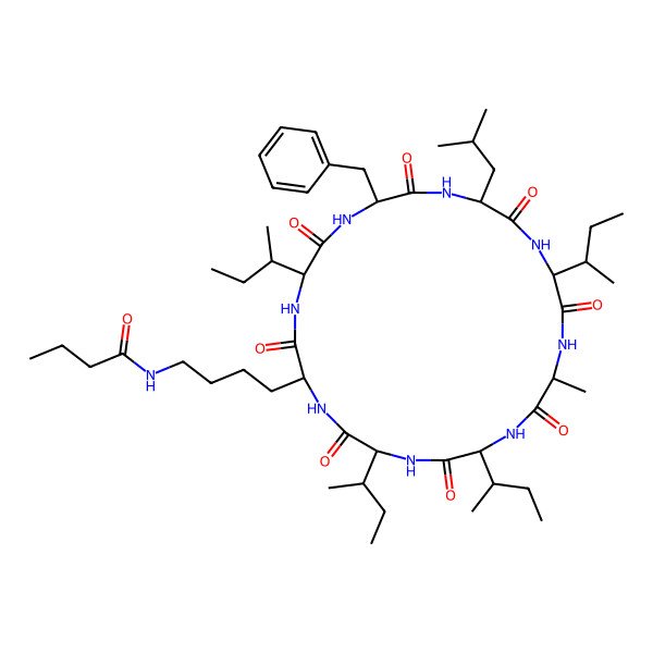 2D Structure of Acyl-surugamide A