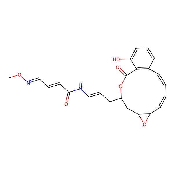 2D Structure of Oximidine III