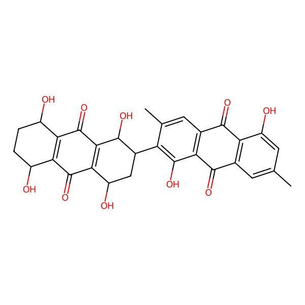 1-5-dihydroxy-3-7-dimethyl-2-1-4-5-8-tetrahydroxy-9-10-dioxo-1-2-3-4-5
