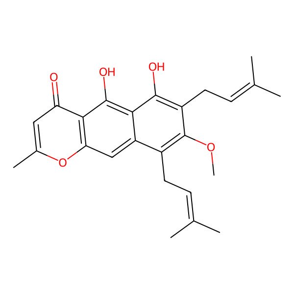 2D Structure of Adenaflorine B