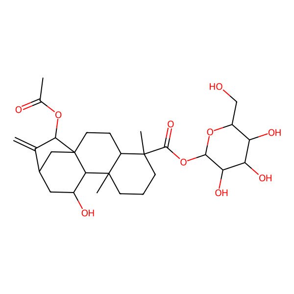 2D Structure of Adenostemmoside A