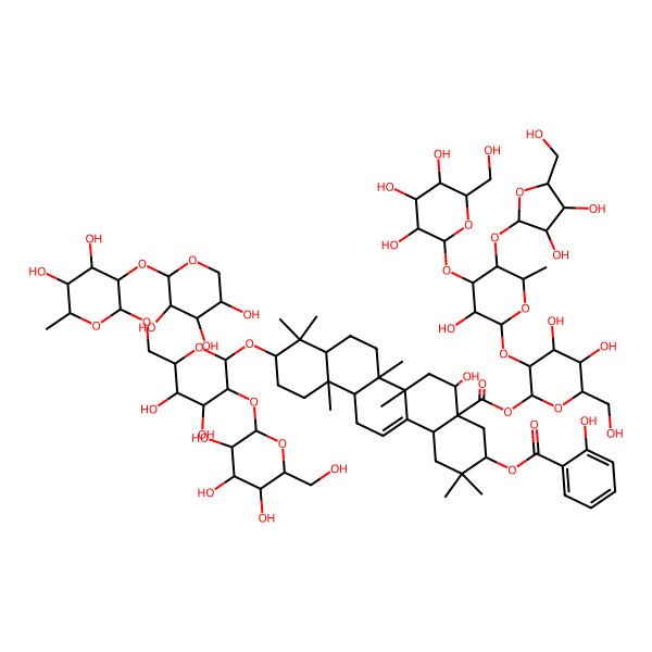 2D Structure of Adianthifolioside B