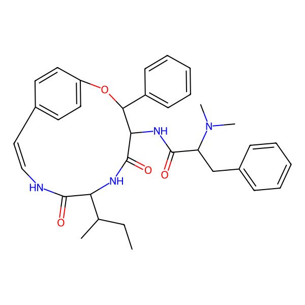 2D Structure of Adouetine Y