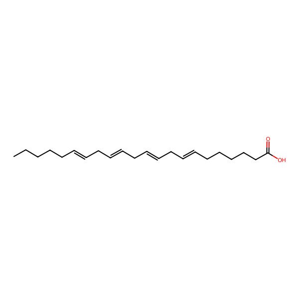 2D Structure of Adrenic Acid