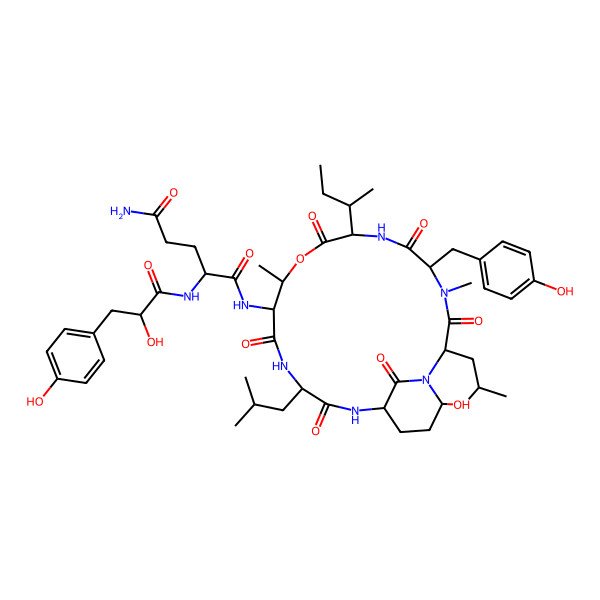 2D Structure of Aeruginopeptin 917S-C