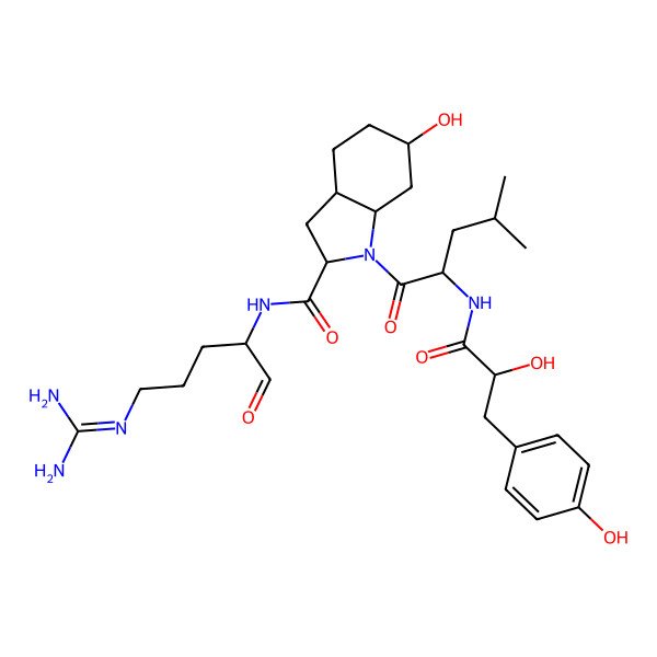 2D Structure of Aeruginosin 602