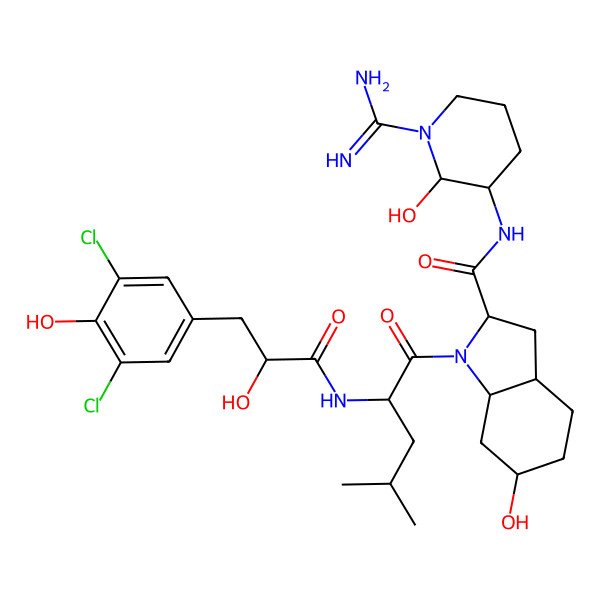 2D Structure of Aeruginosin 670