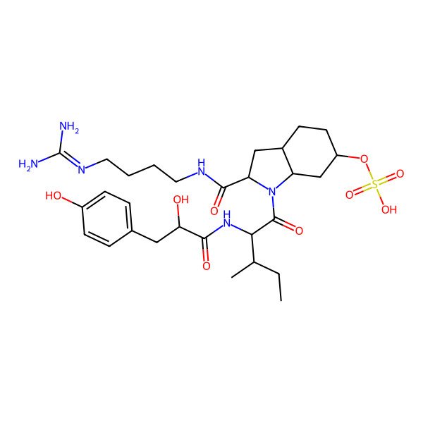2D Structure of Aeruginosin 98-B