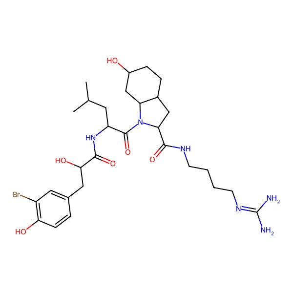2D Structure of aeruginosin IN652