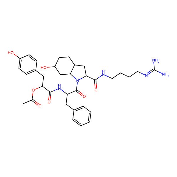2D Structure of Aeruginosin KT650