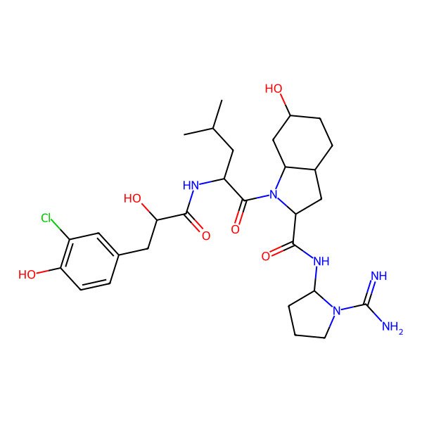 2D Structure of Aeruginosin LH606