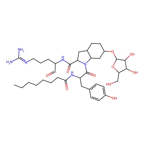2D Structure of Aeruginosin NAL4