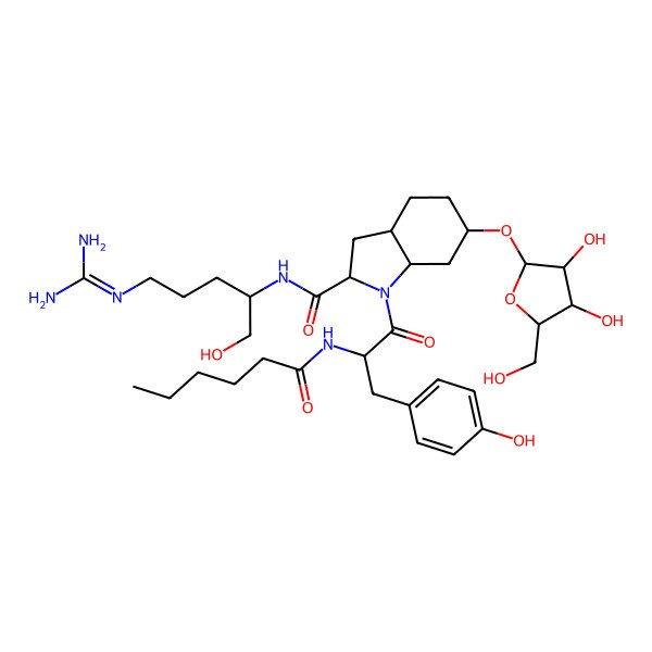 2D Structure of Aeruginosin NOL5