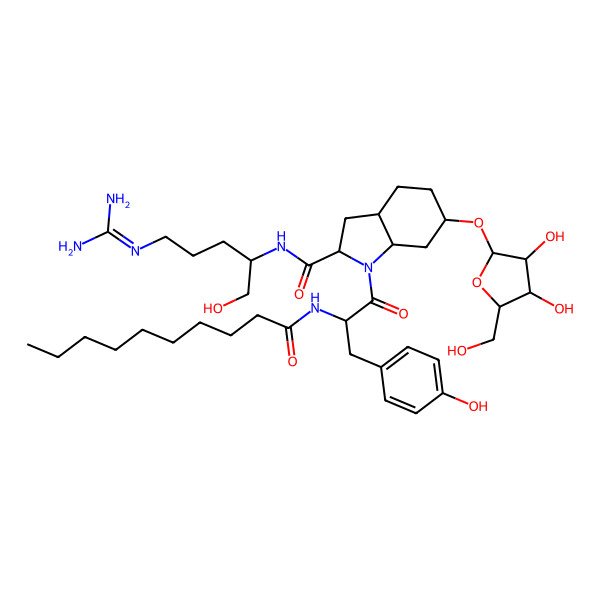 2D Structure of Aeruginosin NOL7