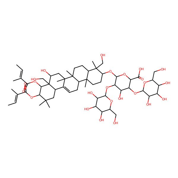 2D Structure of Aesculioside C