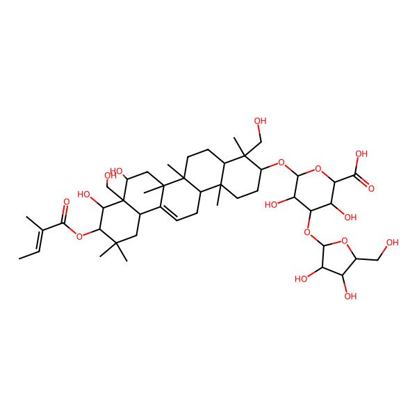 2D Structure of Aesculioside IId