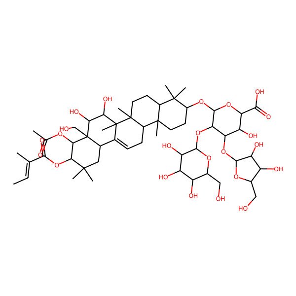 2D Structure of Aesculioside IIf