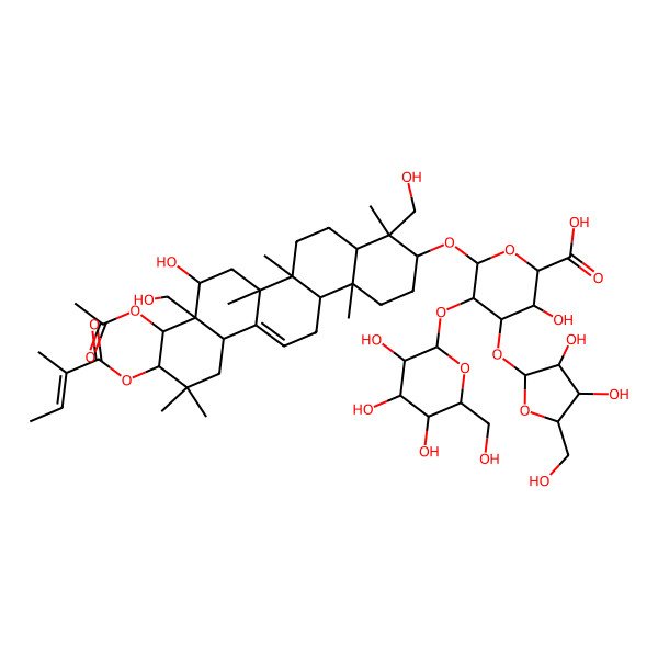 2D Structure of Aesculioside IIh
