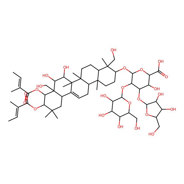 2D Structure of Aesculioside IIIe