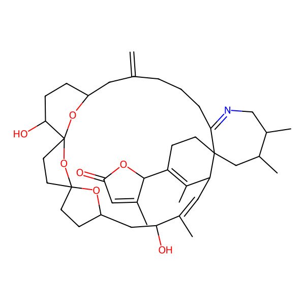 2D Structure of 2-(9,32-dihydroxy-10,13,19,20-tetramethyl-27-methylidene-33,34,35-trioxa-22-azahexacyclo[27.3.1.11,4.14,7.012,17.017,23]pentatriaconta-10,13,22-trien-14-yl)-3-methyl-2H-furan-5-one