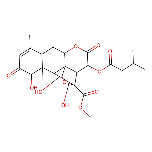 2D Structure of Delaumonone B