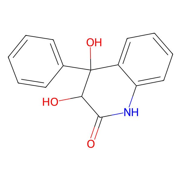 2D Structure of Aflaquinolone G