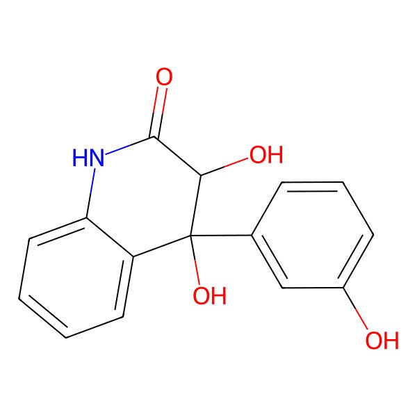 2D Structure of Aflaquinolone I