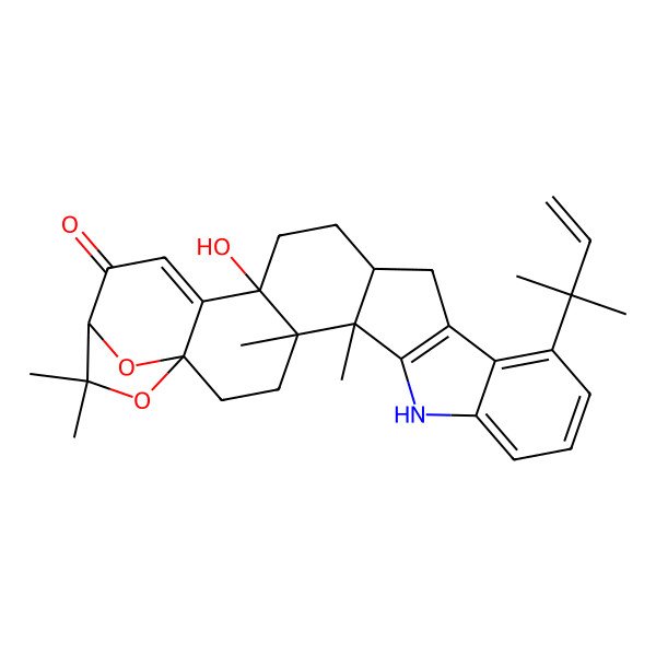 2D Structure of Aflatrem