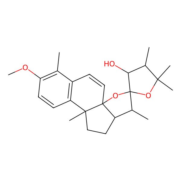 2D Structure of Agariblazeispirol B