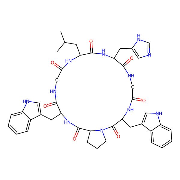 2D Structure of Aghardipeptin A