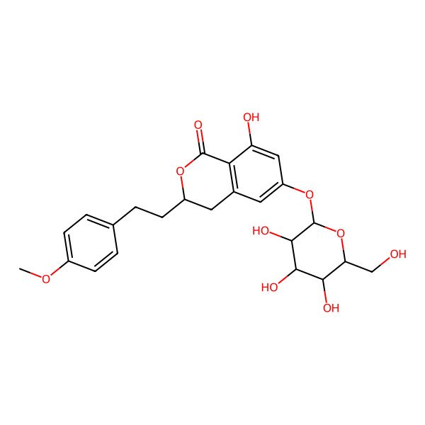 2D Structure of Agrimonolide 6-O-beta-D-glucoside