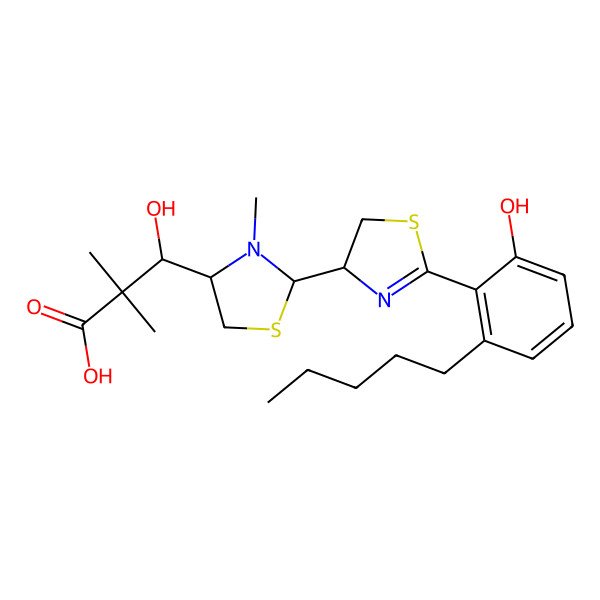 2D Structure of Agrochelin