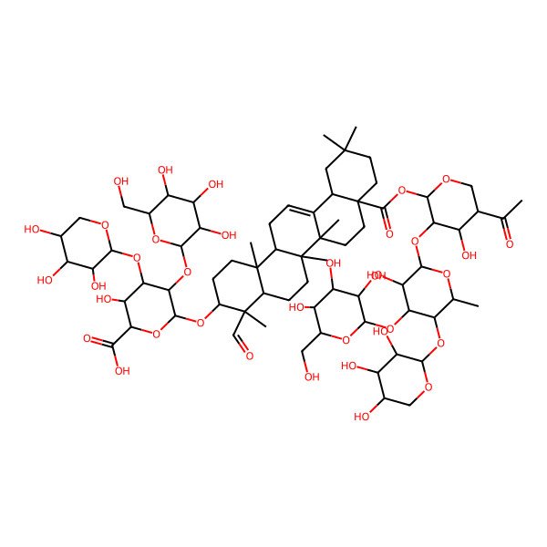 2D Structure of Agrostemmasaponine 2