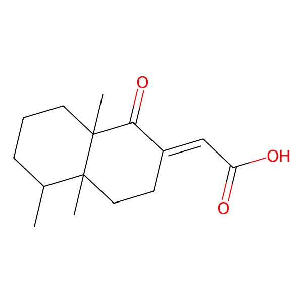 2D Structure of Aignopsanoic Acid A