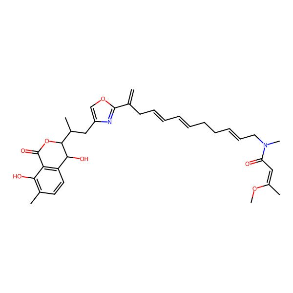 2D Structure of Ajudazol A