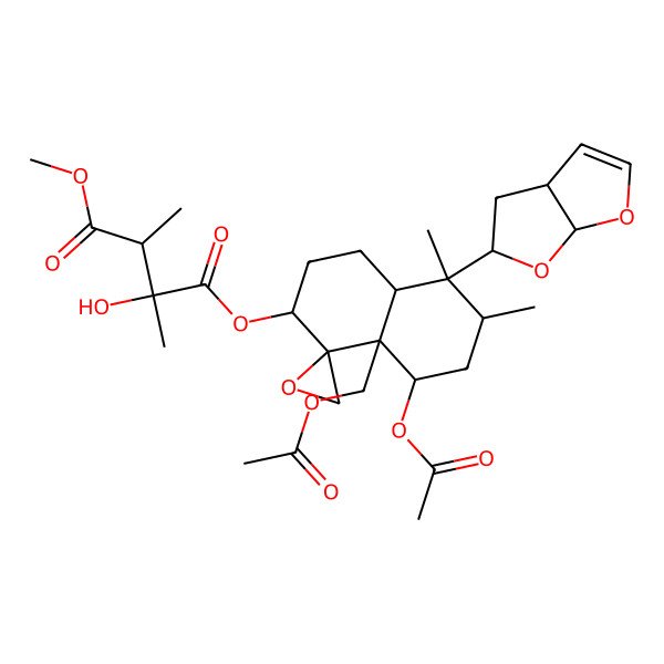 2D Structure of Ajugachin B