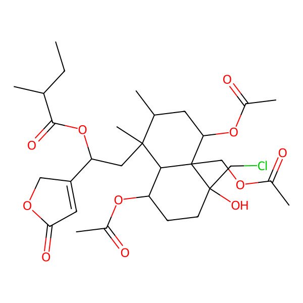 2D Structure of Ajugaciliatin B
