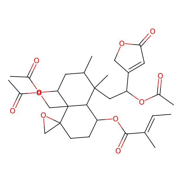 2D Structure of Ajugamarin A 2