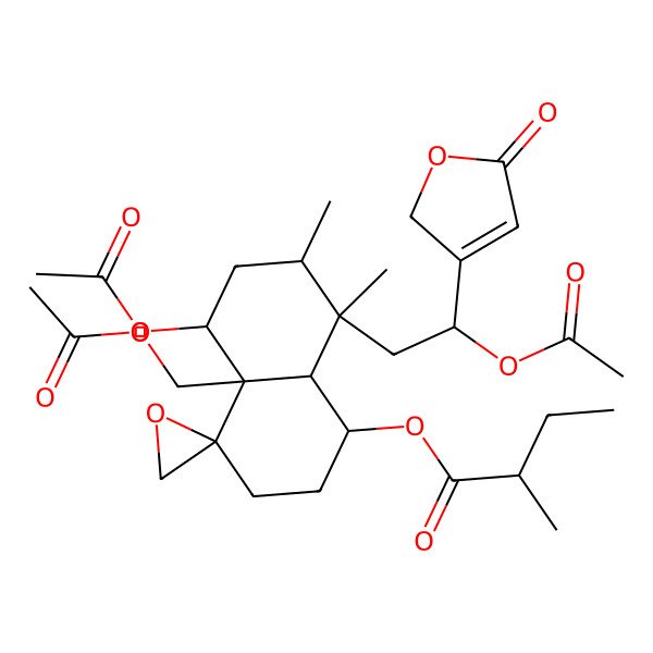 2D Structure of Ajugamarin B 2 2D Structure of Ajugamarin B 2