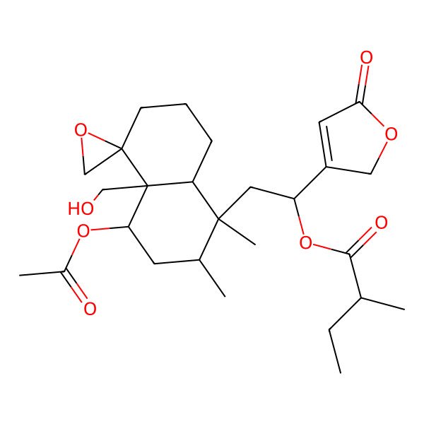 2D Structure of Ajugamarin F 2
