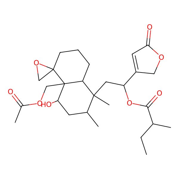 2D Structure of Ajugamarin F 3
